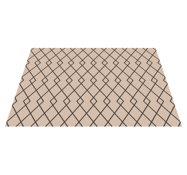 Graceful diamond motif vinilne preproge z vzorci - TenStickers