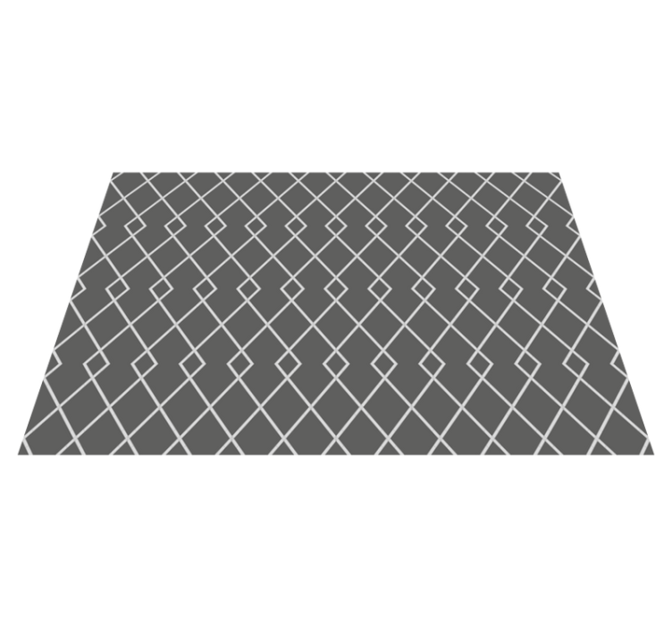 Elegant diamond arrangement vinilne preproge z vzorci - TenStickers