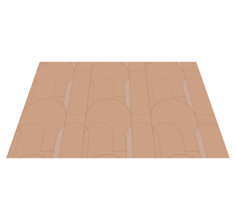 Površina vzorca loka Vinilna preproga s črtami - TenStickers