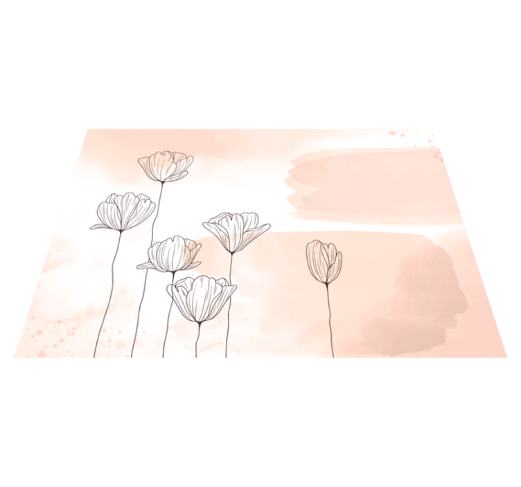 Vinilna cvetlična preproga - TenStickers