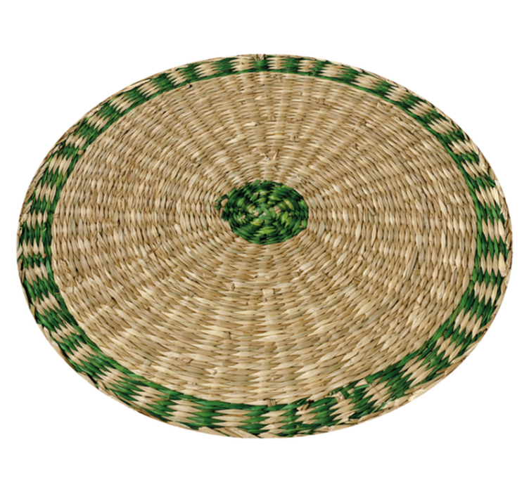 Tkan okrog teksture Vinilna preproga z lesnim učinkom - TenStickers