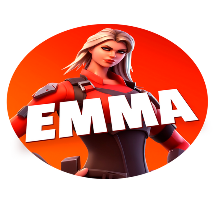 Videografska ženska likaVideografska ženska lika Vinilne preproge - TenStickers