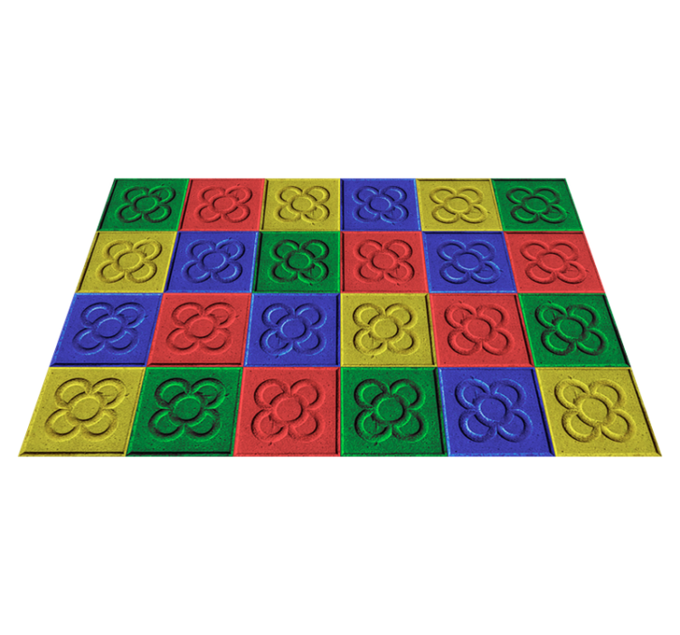 Pop Art Panot PloščicePop Art Panot Ploščice Vinilna preproga za  - TenStickers