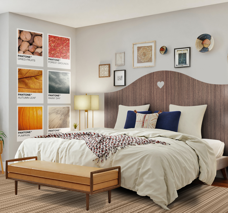 Teksturirano nevtralno tkanje Vinilna preproga za kopalnico - TenStickers