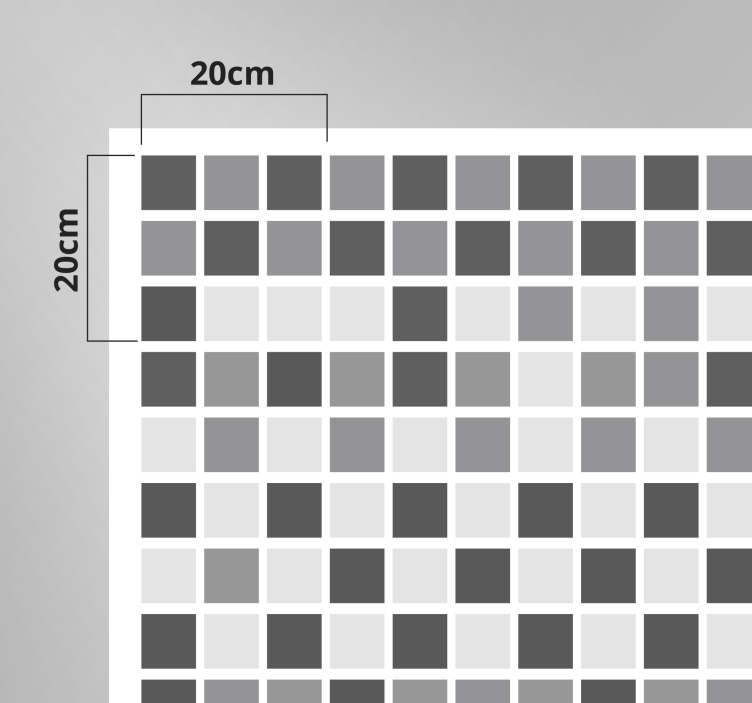 Sivi odtenki Vinilna preproga za kopalnico - TenStickers