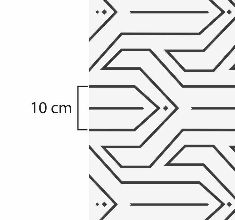  Vinilne preproge z geometrijskimi vzorci - TenStickers
