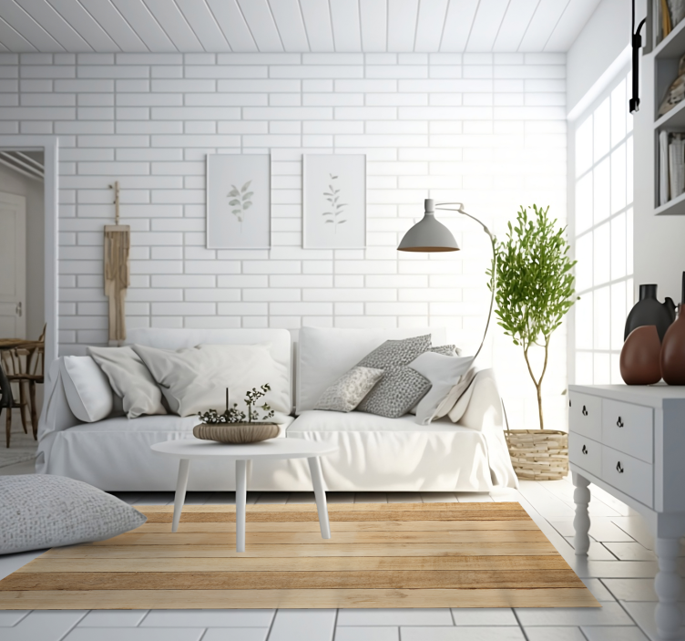 Lesene deske svetle barve vinilne podstavki z lesenim učinkom - TenStickers