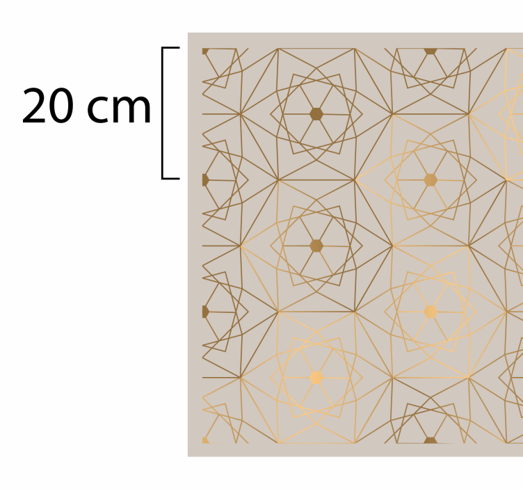 Vzorčni vzorec črtVzorčni vzorec črt Vinilne preproge z geometrij - TenStickers