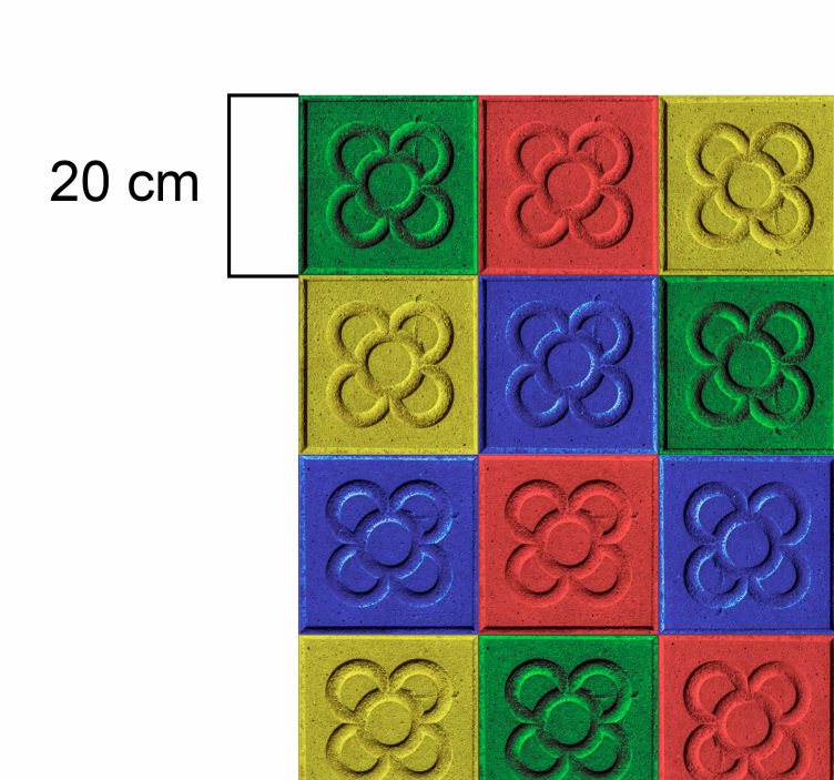 Pop Art Panot PloščicePop Art Panot Ploščice Vinilna preproga za  - TenStickers