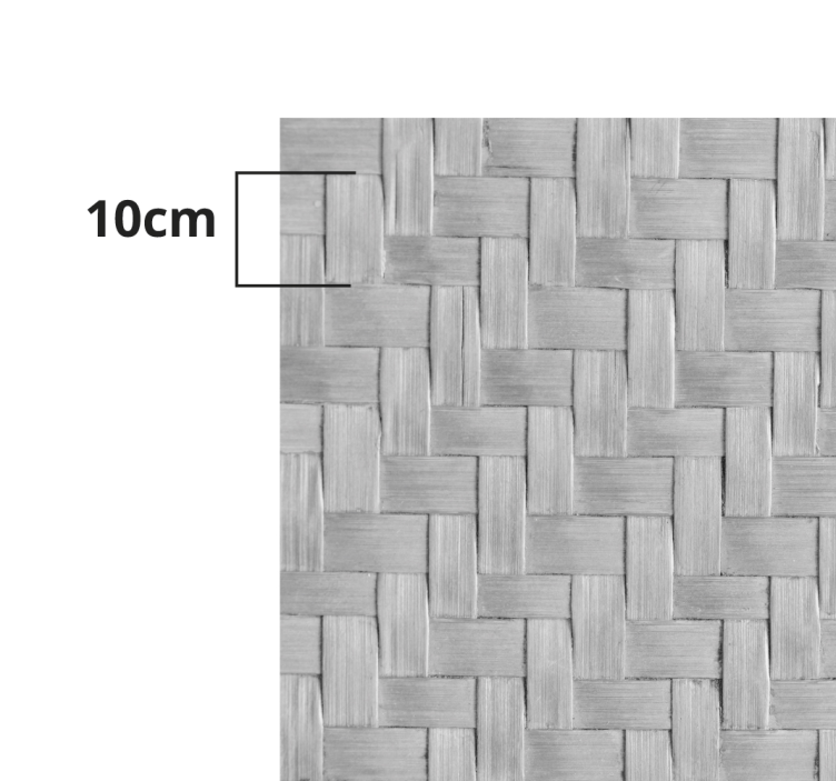 Tkana siva tekstura Vinilna preproga za dnevno sobo - TenStickers