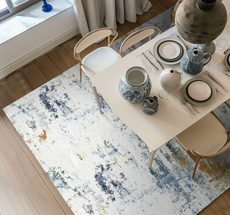 Abstraktno teksturirano Vinilni dekorativni preprogi - TenStickers