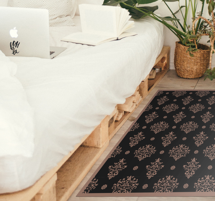 Baročna preproga iz vinila za domačo pisarno - TenStickers