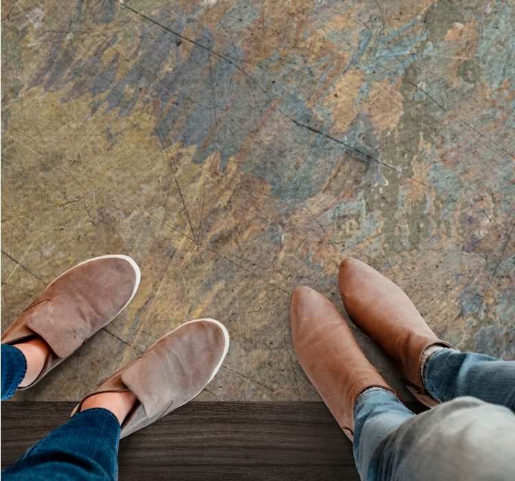 Preproga za industrijsko dekoracijo z betonskim učinkom - TenStickers