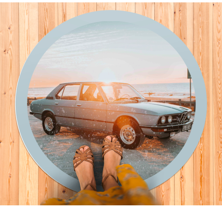 Bmw 3. 0 vinil preproga - TenStickers