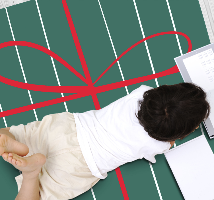 Božična darila božično drevo mat - TenStickers