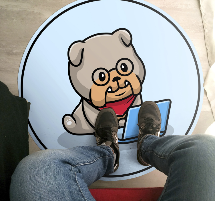 Delovna bikova pasja živalska preproga - TenStickers