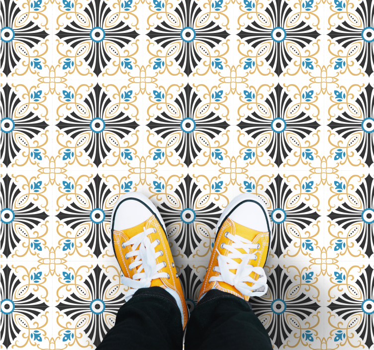 Eleganten mozaični slog Vinilna mozaik preproga - TenStickers