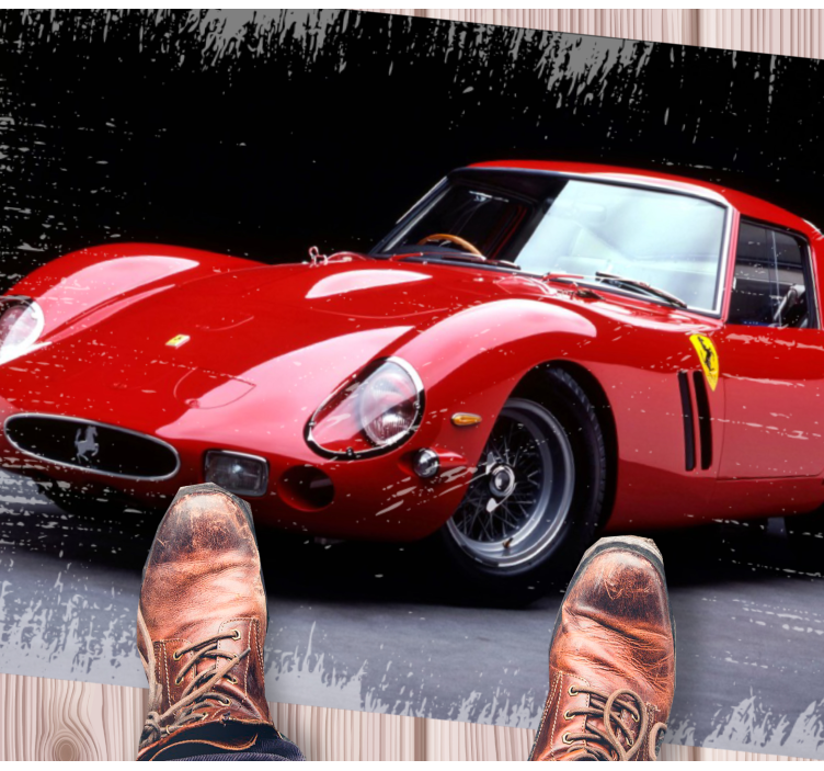 Ferrari 250 gto vintage preproga - TenStickers