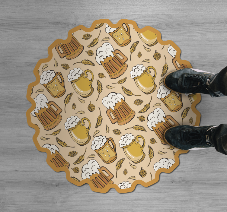 Festival piva Vinilna preproga za dogodke - TenStickers