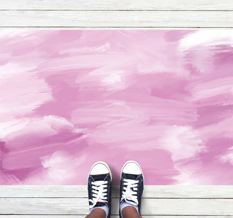 Gentle rose tones vinilna preproga - TenStickers