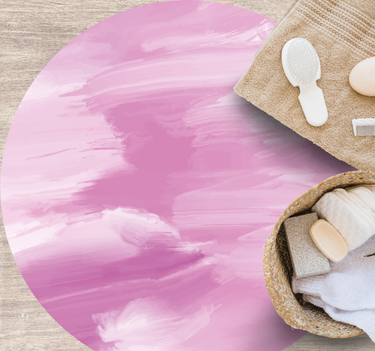 Gentle rose twirls vinilna preproga - TenStickers