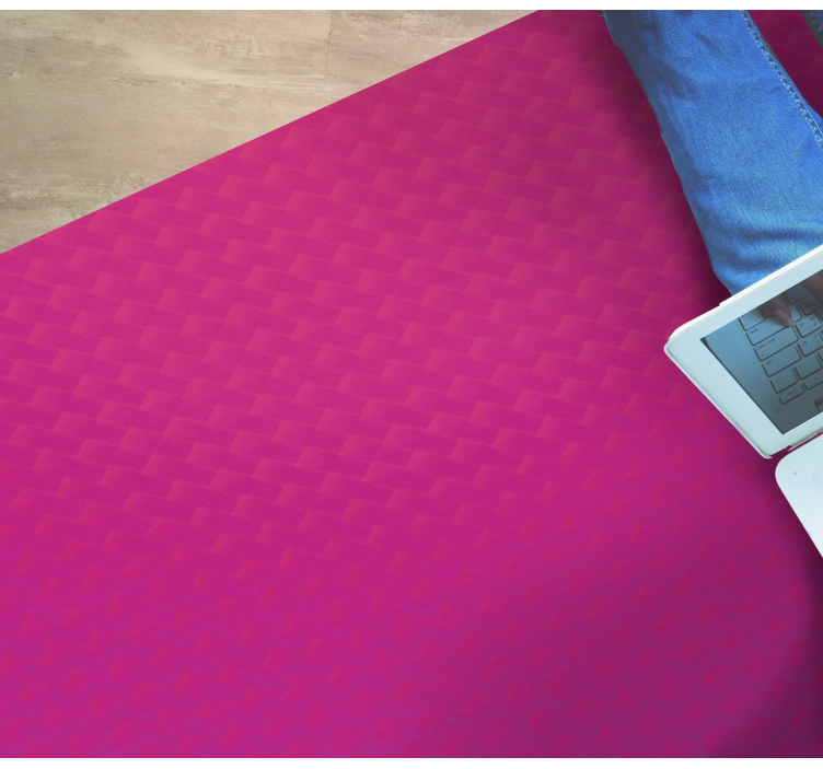 Gradientni šesterokotni vzorec vinilna preproga - TenStickers