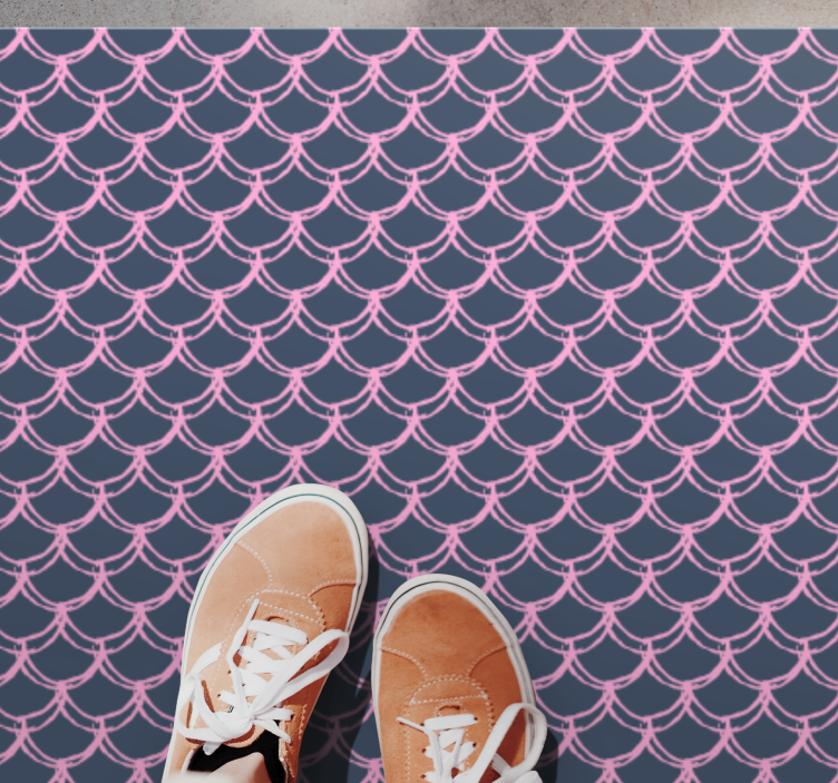 Koncept valov Vinilne preproge z geometrijskimi vzorci - TenStickers