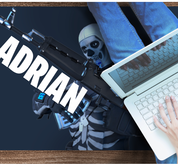 Okostje igre po meri Vinilna preproga za najstnike - TenStickers