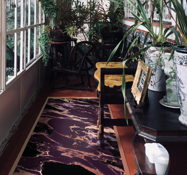 Marmoriran vzorec Marmorna vinilna preproga - TenStickers