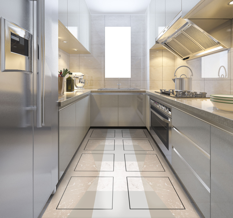 Marmornate ploščice tekstura preproga - TenStickers