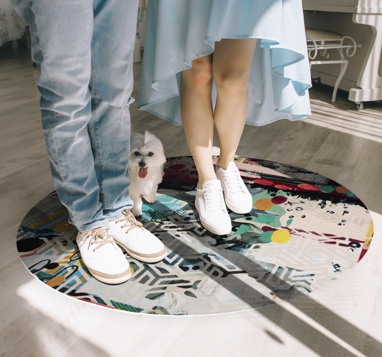 Mešanica moderne vinilne preproge urbane umetnosti - TenStickers