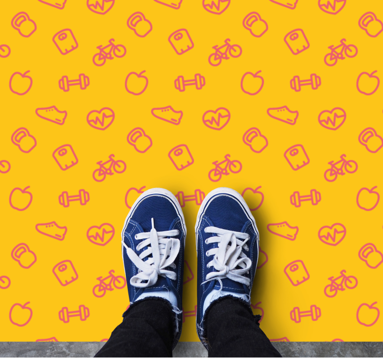 Mladostna igrivost Otroške vinilna preproga - TenStickers