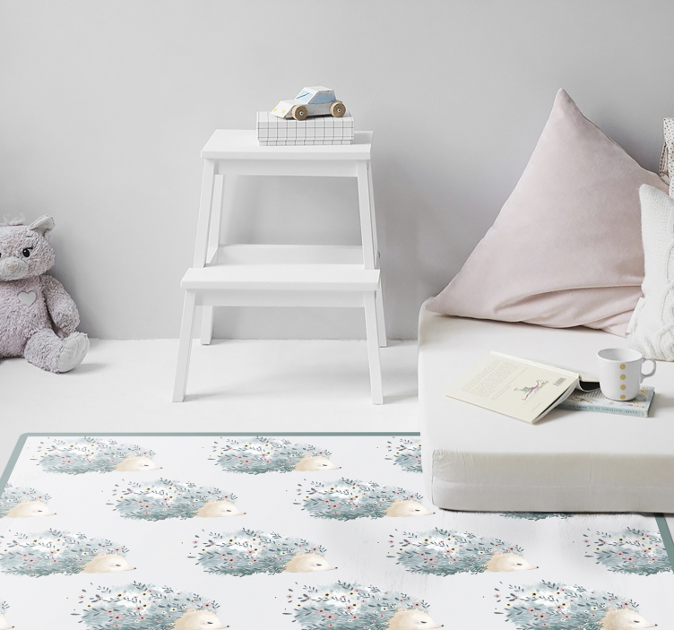 Narcupin art živalska vinilna preproga - TenStickers