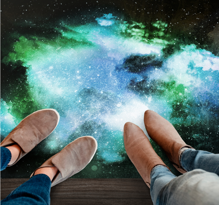 Nebesno odkritje vinilna preproga s zvezdami - TenStickers