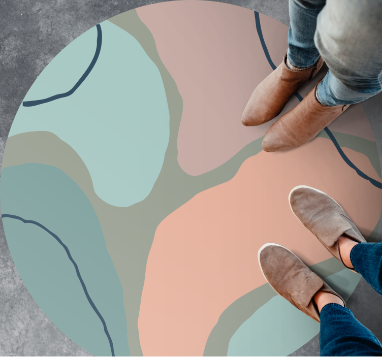 Vinilna preproga z vzorcem v nordijskem slogu - TenStickers