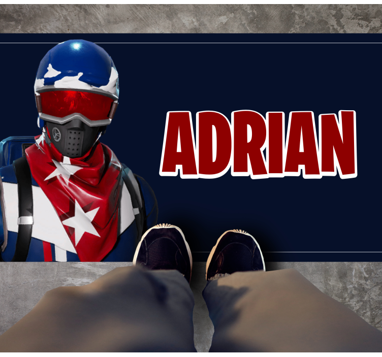 Oblikovanje junaka po meri Vinilne preproge v drugih vzorcih - TenStickers