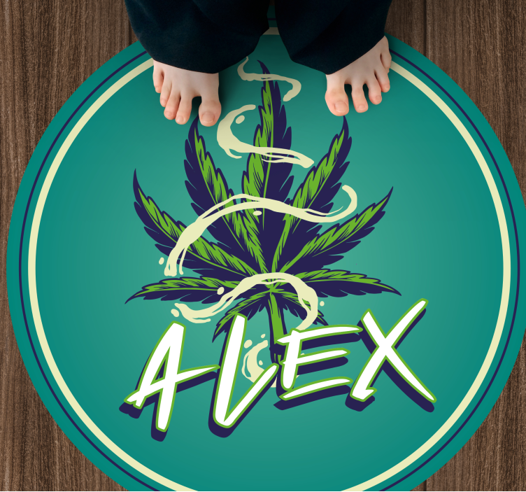 Krog imen Vinilna preproga za najstnike - TenStickers