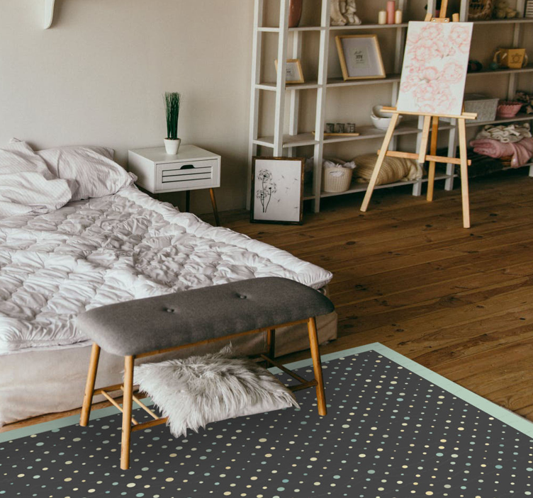 Pikast vzorec Vinilna preproga s črtami - TenStickers