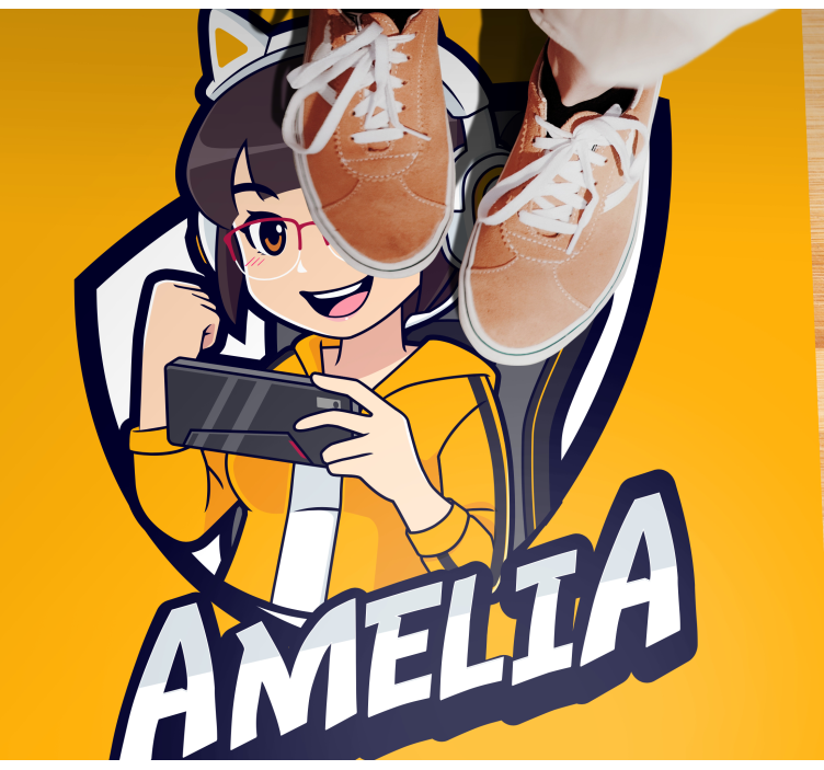 Portret igralcev po meri Vinilna preproga za najstnike - TenStickers