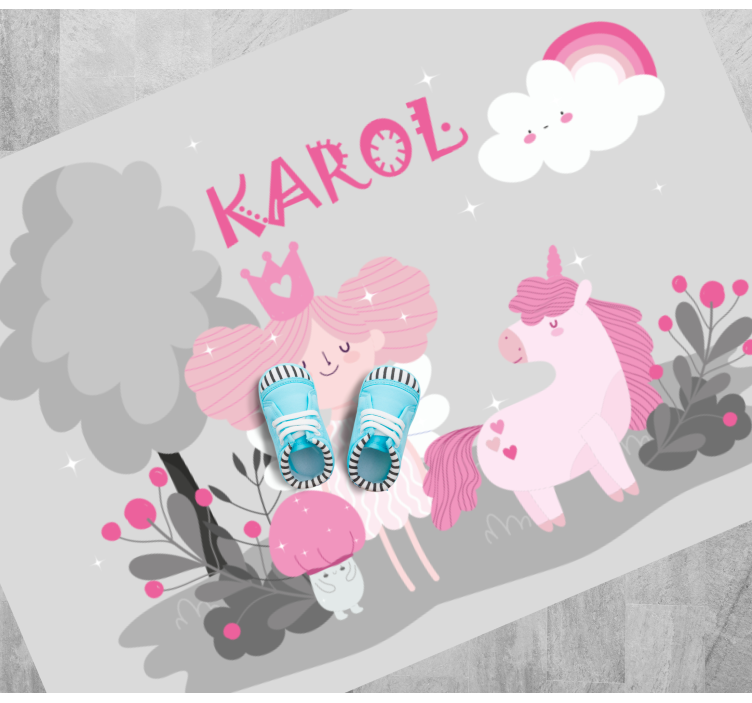 Pravljični prizor z imenom Vinilne preproge v drugih vzorcih - TenStickers