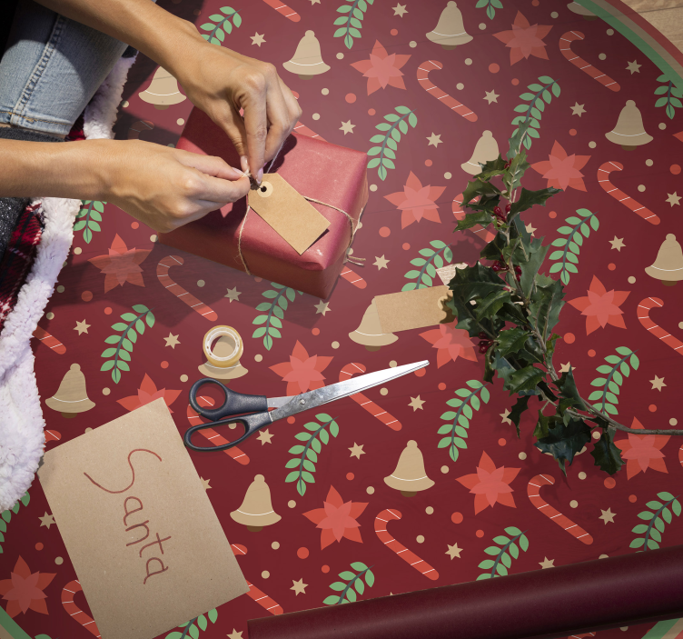 Praznično praznični motiv Božična vinilna preproga - TenStickers