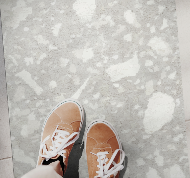 Prefinjen videz Marmorna vinilna preproga - TenStickers