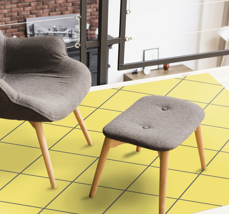 Pantone romb nordijska vinil preproga - TenStickers