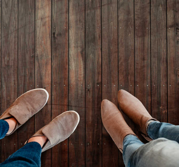 Razkošna lesena površina Vinilna preproga z lesnim učinkom - TenStickers