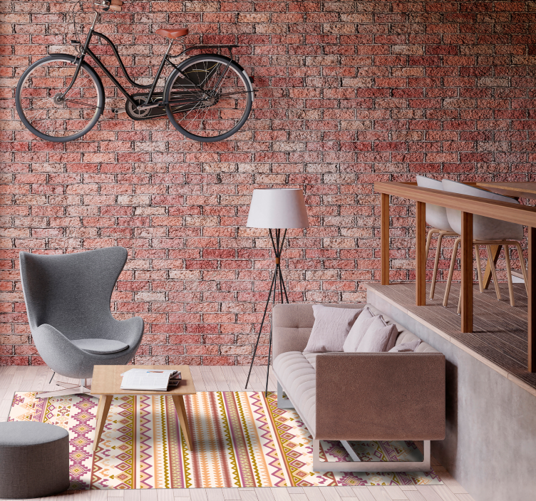 Vintage preproga boho v estetskem slogu - TenStickers