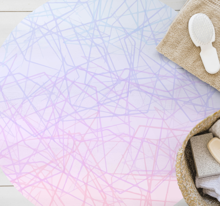 Talne ploščice iz roza ombre mozaika - TenStickers