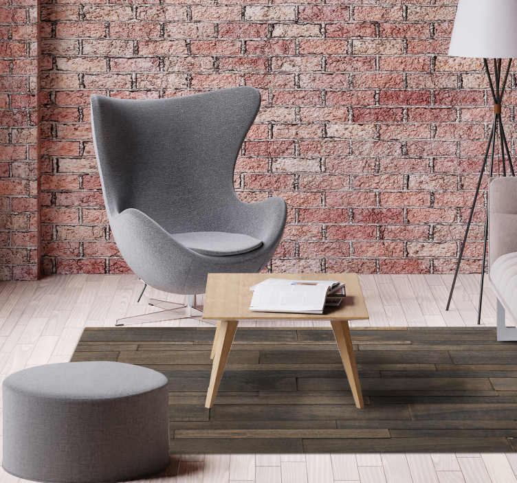 Rustikalni vzorec Vinilna preproga z lesnim učinkom - TenStickers