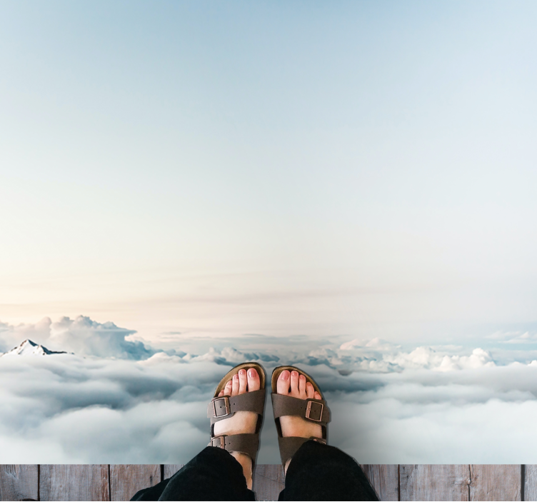 Spokojnost oblakov Naravne vinilnea preproga - TenStickers