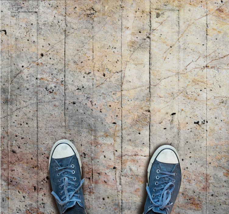 Stare industrijske betonske barve moderna preproga - TenStickers