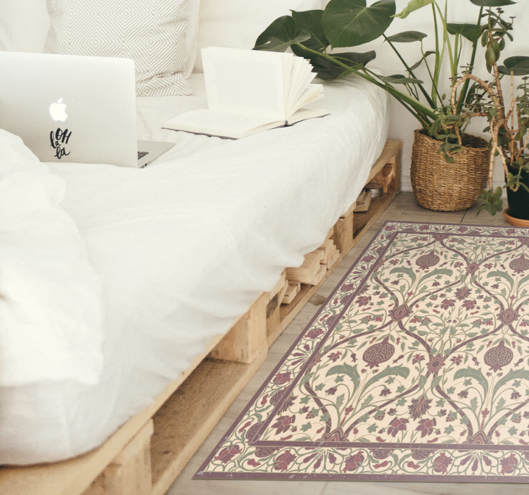 Svetla perzijska preproga moderna preproga - TenStickers